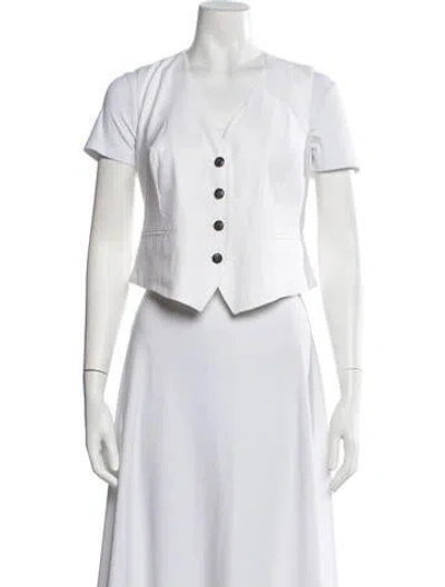 Pre-owned Rag & Bone Vest In White