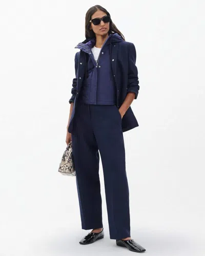 Rag & Bone Vicky Tailored Barrel Pants In Blue