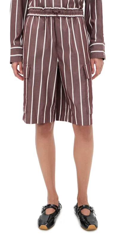 Rag & Bone Victoria Stripe Shorts Rswst