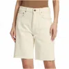 Rag & Bone Vintage Bermuda Shorts In Ecru In Neutral