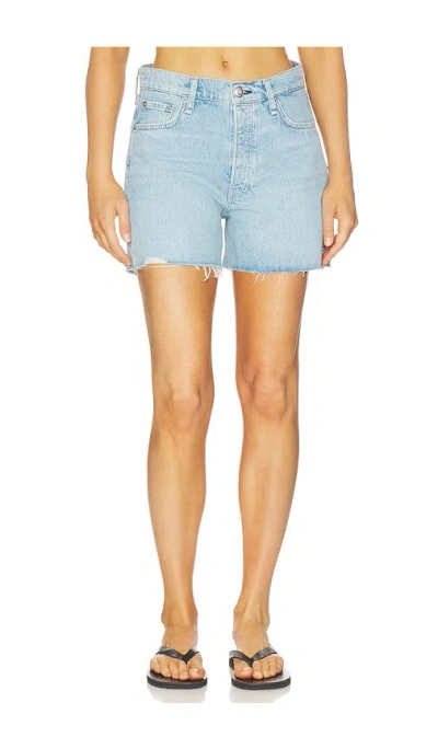 Rag & Bone Vintage Cut Off Shorts In Blue
