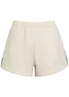 Rag & Bone Vintage Terry Blanket Stitch Cotton-blend Shorts