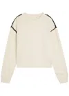 Rag & Bone Vintage Terry Blanket Stitch Cotton-blend Sweatshirt