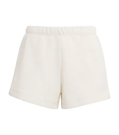 Rag & Bone Vintage Terry Blanket-stitch Shorts In Neutral