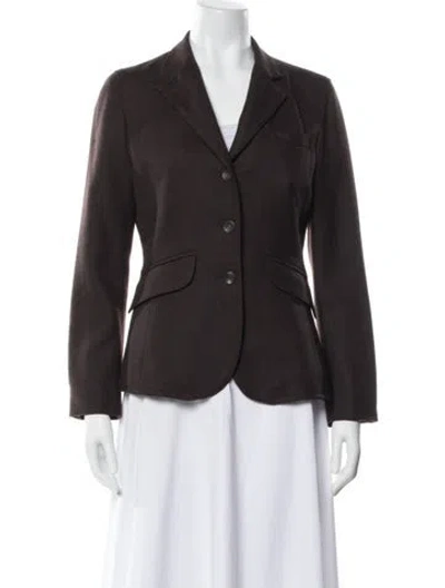 Pre-owned Rag & Bone Vintage Wool Blazer In Brown
