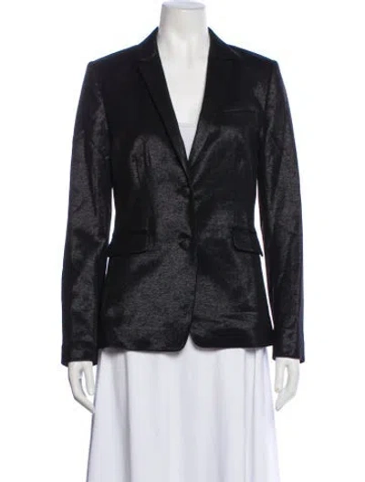 Pre-owned Rag & Bone Virgin Wool Blazer In Black