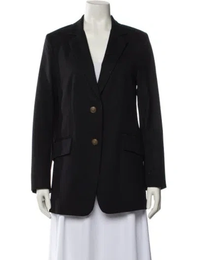 Pre-owned Rag & Bone Virgin Wool Blazer In Black