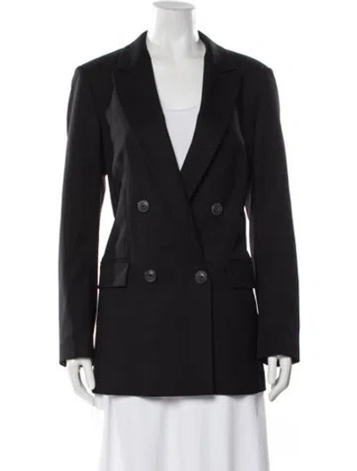 Pre-owned Rag & Bone Virgin Wool Blazer In Black
