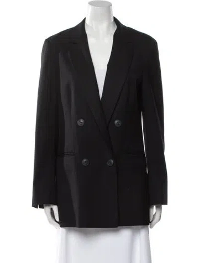 Pre-owned Rag & Bone Virgin Wool Blazer In Black