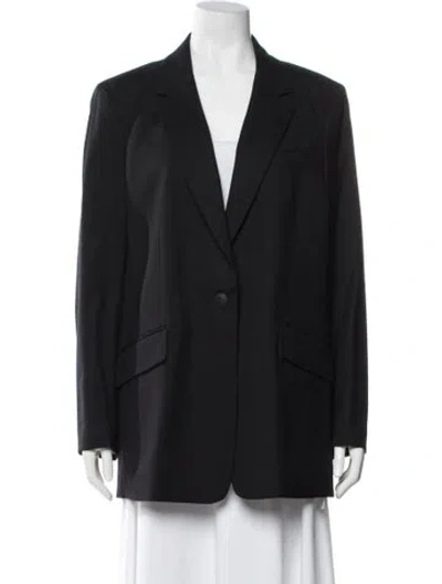 Pre-owned Rag & Bone Virgin Wool Blazer In Black