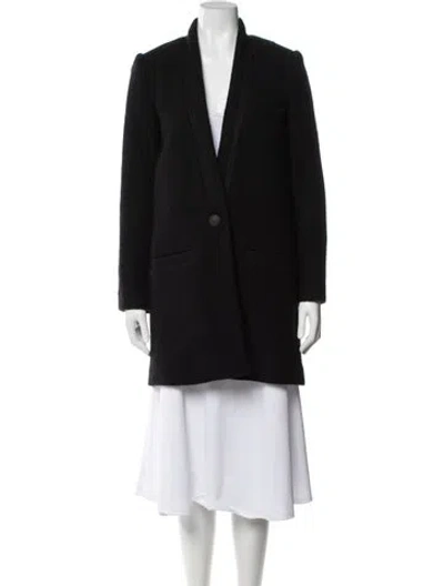 Pre-owned Rag & Bone Virgin Wool Blazer In Black