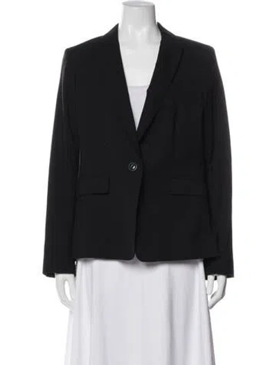 Pre-owned Rag & Bone Virgin Wool Blazer In Black