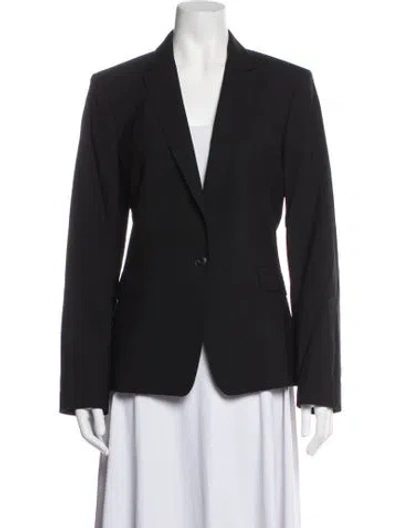 Pre-owned Rag & Bone Virgin Wool Blazer In Black