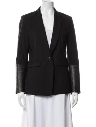 Pre-owned Rag & Bone Virgin Wool Blazer In Black