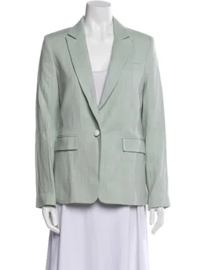 Pre-owned Rag & Bone Virgin Wool Blazer In Blue