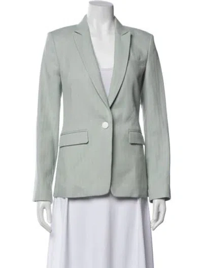 Pre-owned Rag & Bone Virgin Wool Blazer In Blue