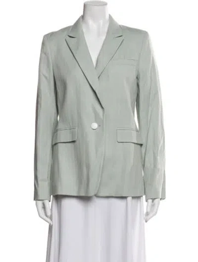 Pre-owned Rag & Bone Virgin Wool Blazer In Blue