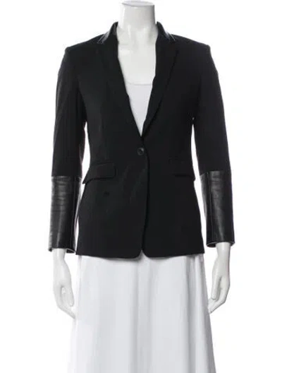 Pre-owned Rag & Bone Virgin Wool Blazer In Blue