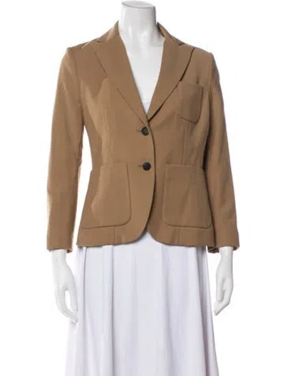 Pre-owned Rag & Bone Virgin Wool Blazer In Brown