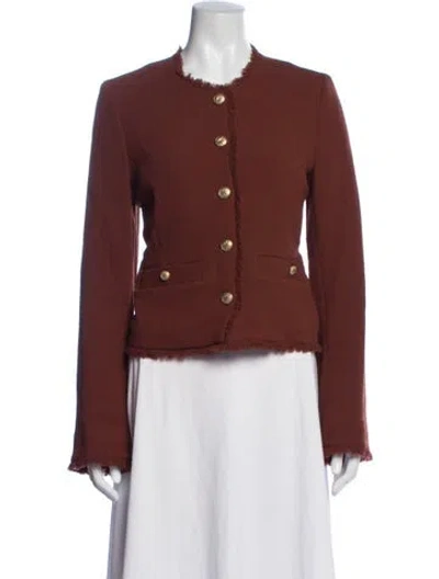 Pre-owned Rag & Bone Virgin Wool Blazer In Brown