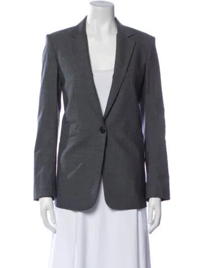 Pre-owned Rag & Bone Virgin Wool Blazer In Gray
