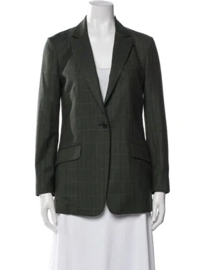 Pre-owned Rag & Bone Virgin Wool Blazer In Gray