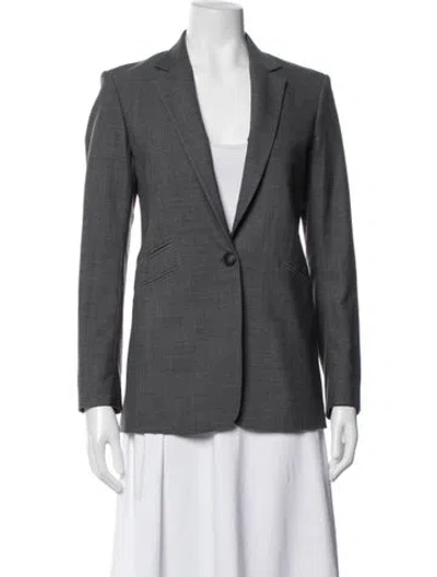 Pre-owned Rag & Bone Virgin Wool Blazer In Grey