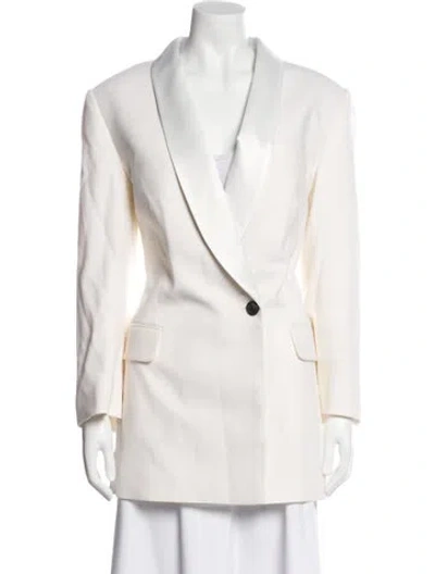 Pre-owned Rag & Bone Virgin Wool Blazer In Neutral