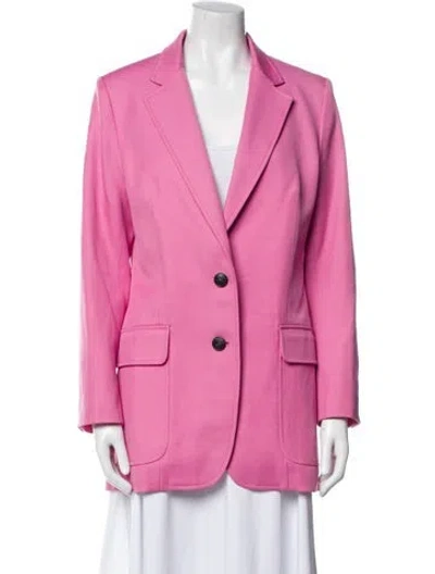 Pre-owned Rag & Bone Virgin Wool Blazer In Pink