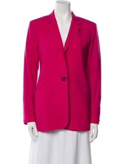 Pre-owned Rag & Bone Virgin Wool Blazer In Pink
