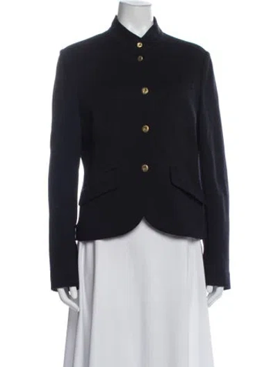 Pre-owned Rag & Bone Virgin Wool Blazer W/ Tags In Blue