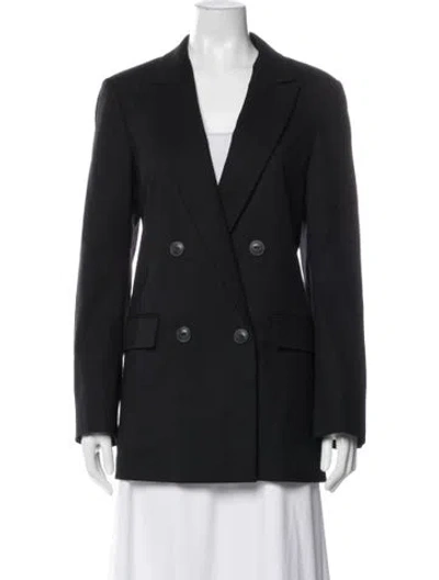 Pre-owned Rag & Bone Virgin Wool Coat In Black