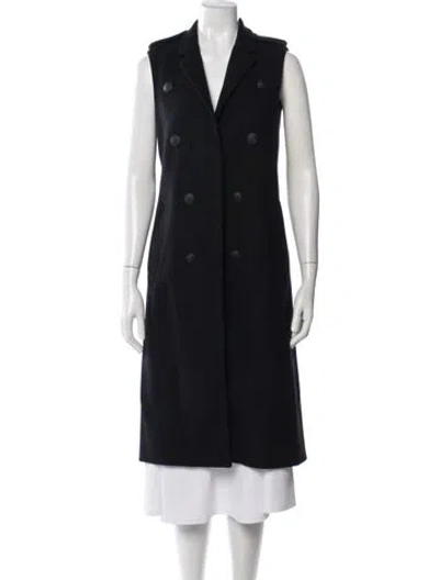 Pre-owned Rag & Bone Virgin Wool Coat In Blue