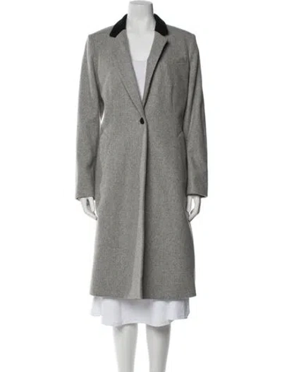 Pre-owned Rag & Bone Virgin Wool Coat In Gray