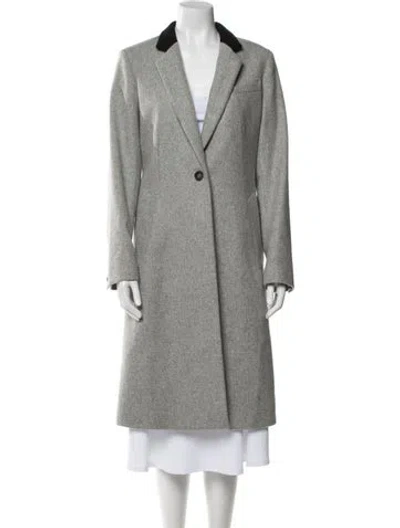 Pre-owned Rag & Bone Virgin Wool Coat In Gray