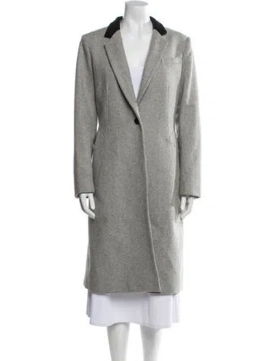 Pre-owned Rag & Bone Virgin Wool Coat In Gray