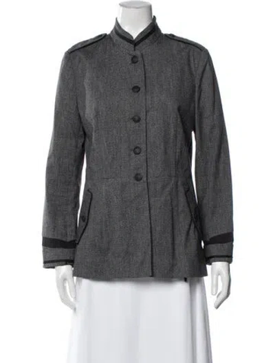 Pre-owned Rag & Bone Virgin Wool Coat In Gray