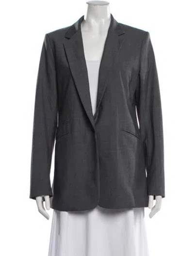 Pre-owned Rag & Bone Virgin Wool Coat In Grey