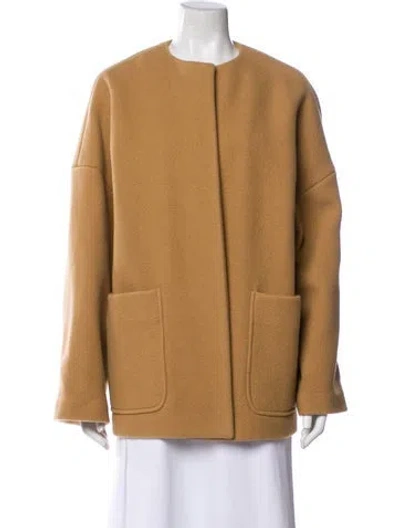 Pre-owned Rag & Bone Virgin Wool Coat In Neutral