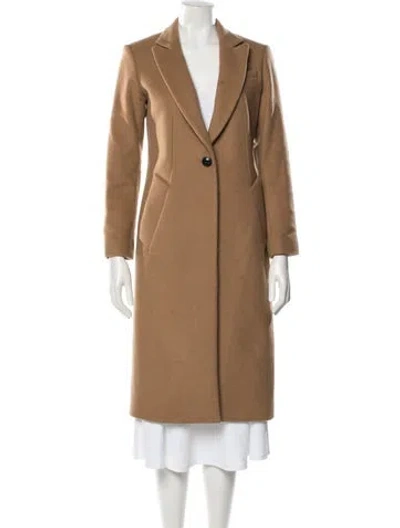 Pre-owned Rag & Bone Virgin Wool Coat In Neutral
