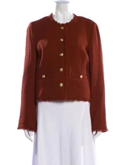 Pre-owned Rag & Bone Virgin Wool Evening Jacket In Brown