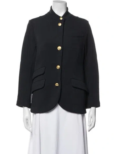 Pre-owned Rag & Bone Virgin Wool Jacket In Blue