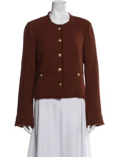 Pre-owned Rag & Bone Virgin Wool Jacket In Brown