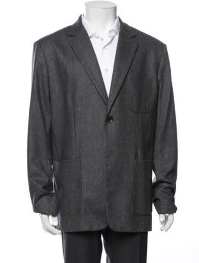 Pre-owned Rag & Bone Virgin Wool Jacket In Grey