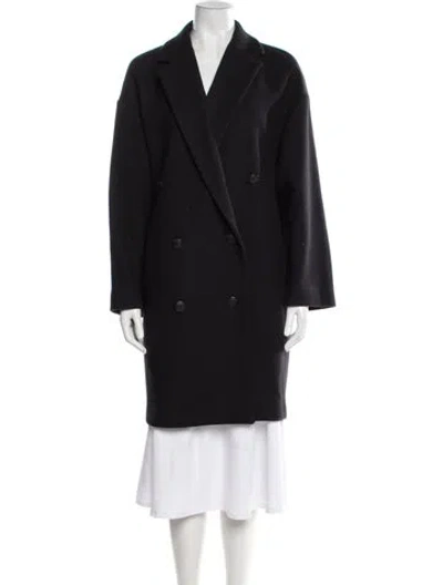 Pre-owned Rag & Bone Virgin Wool Peacoat In Black