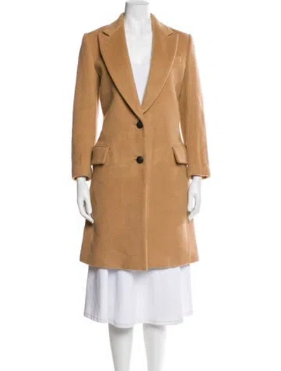 Pre-owned Rag & Bone Virgin Wool Peacoat In Neutral