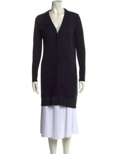 Pre-owned Rag & Bone V-neck Sweater In Black