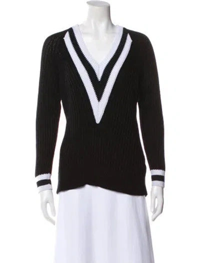 Pre-owned Rag & Bone V-neck Sweater In Multi