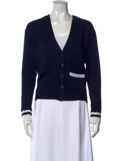 Pre-owned Rag & Bone V-neck Sweater In Multi