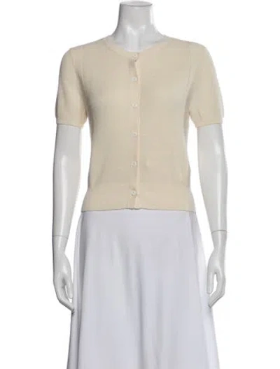 Pre-owned Rag & Bone V-neck Sweater In Neutrals